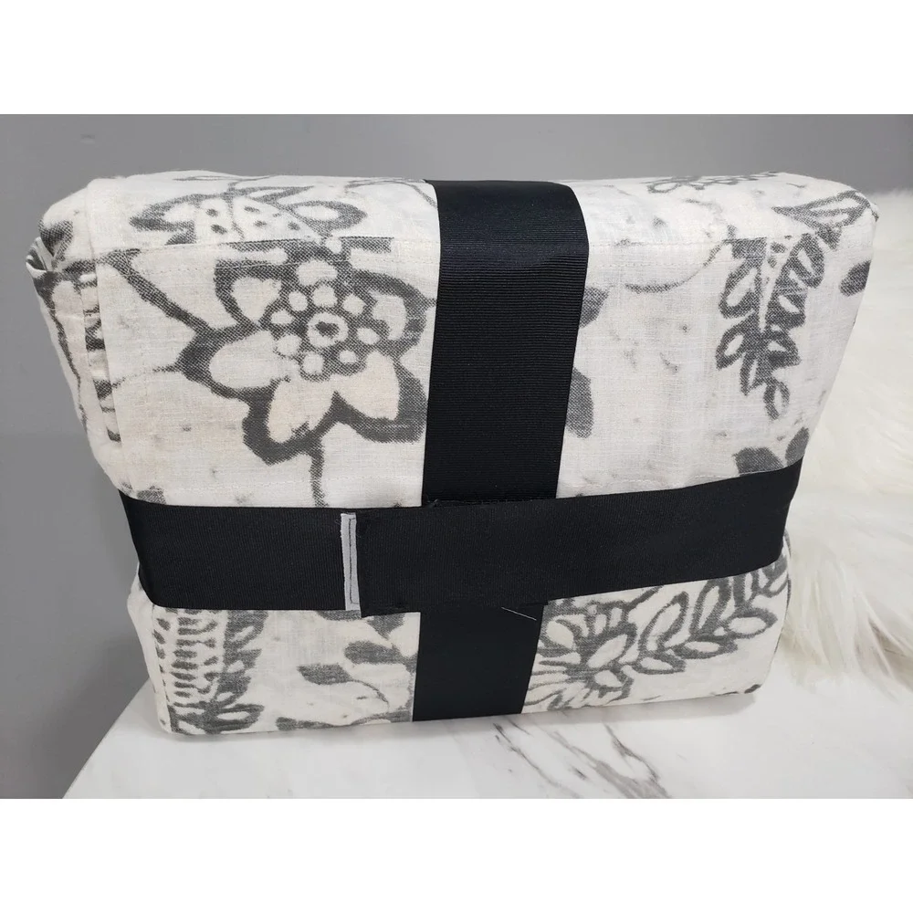 NEW Ralph Lauren Sara Floral Paisley KING Duvet Cover Set floral‎ gray